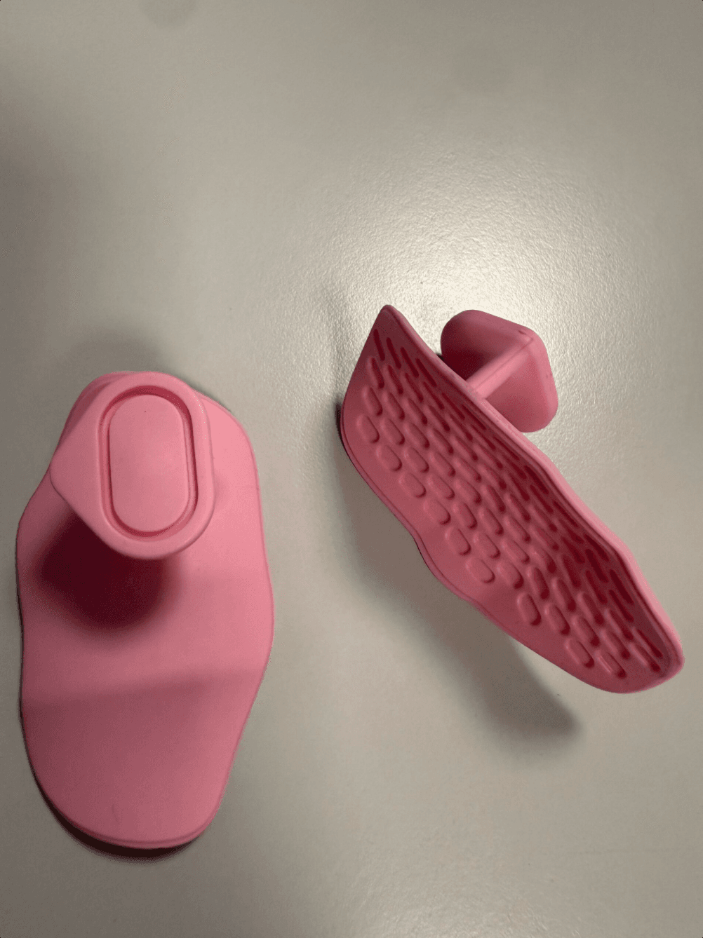 Pink Silicone Gloves