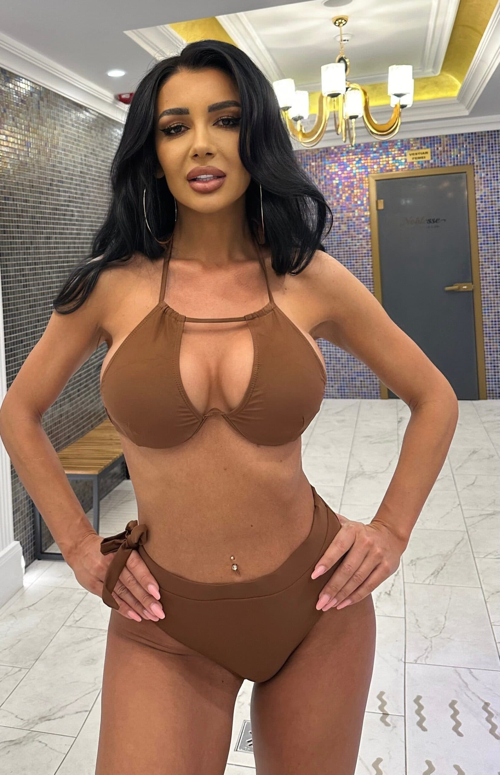 Chocolate Swimsuit