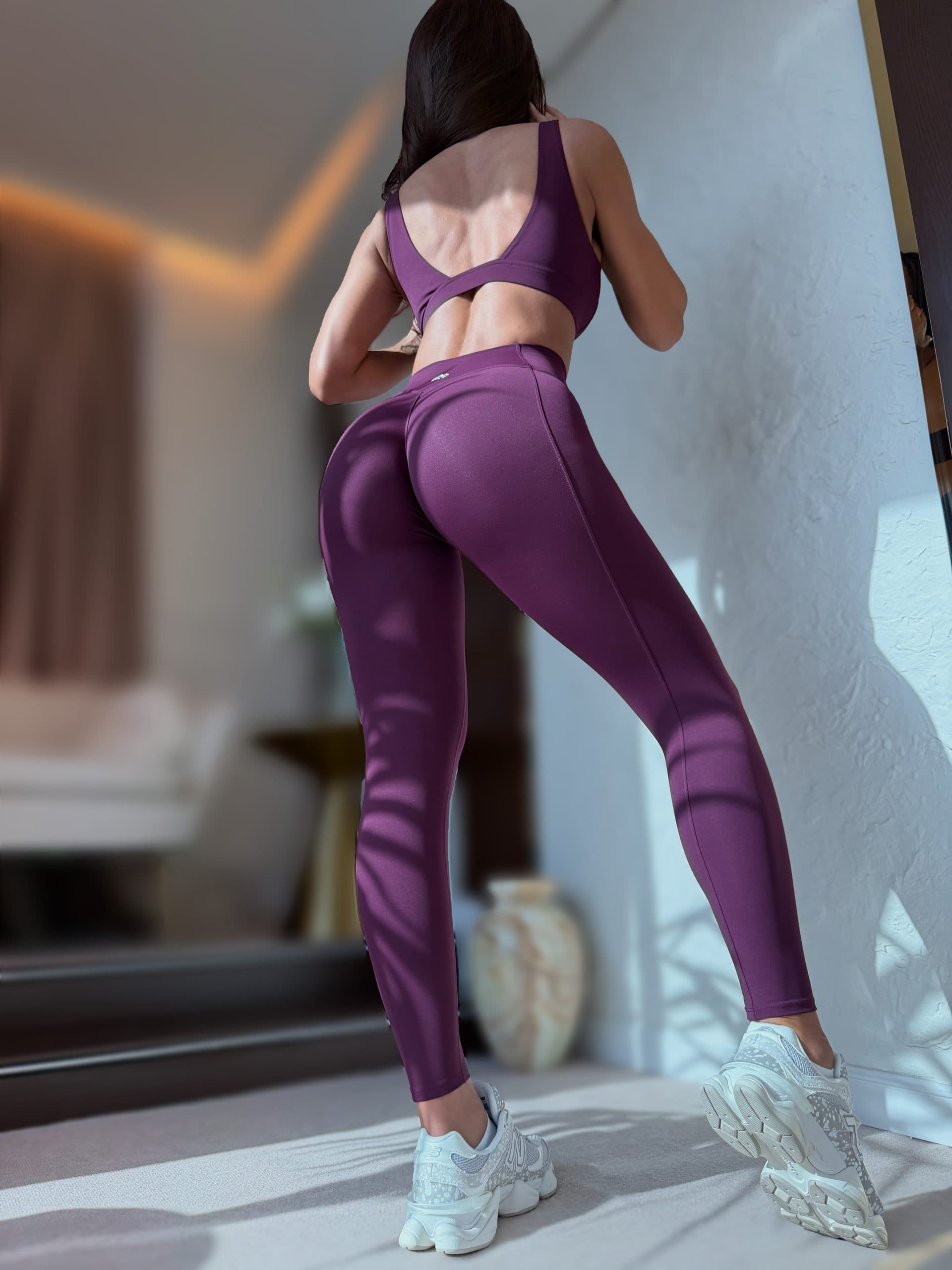 Colanți RUN Purple